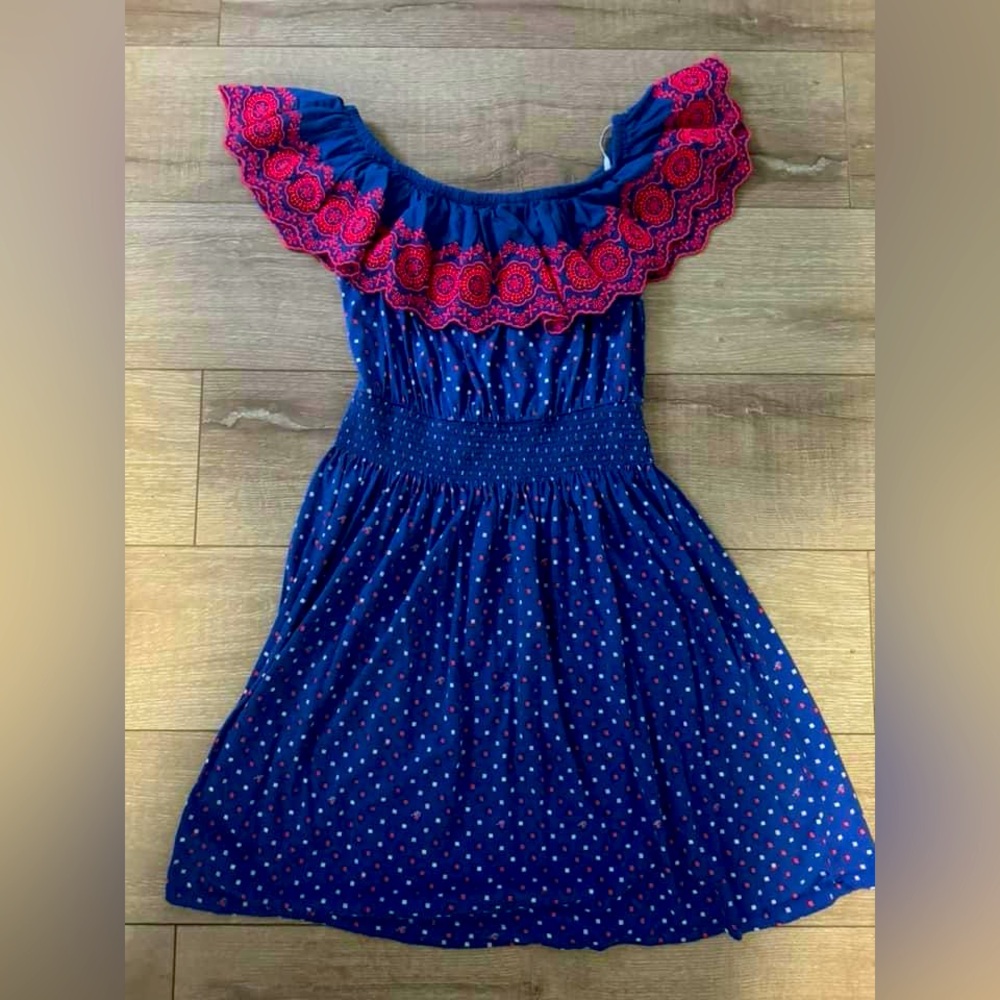 Lilly Pulitzer Off the Shoulder Dress Sz Large